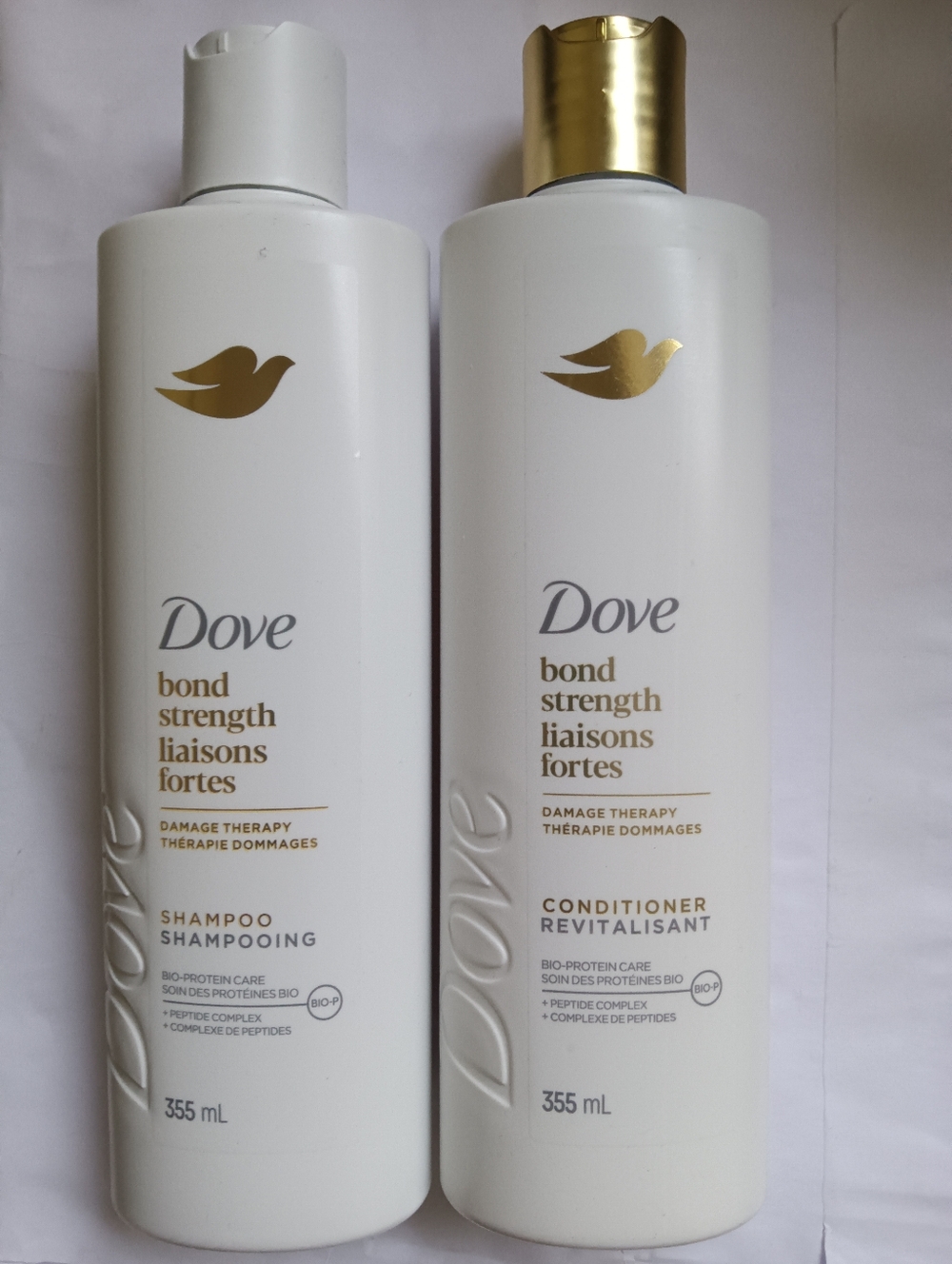Dove Bond Strength Shampoo & Conditioner, New